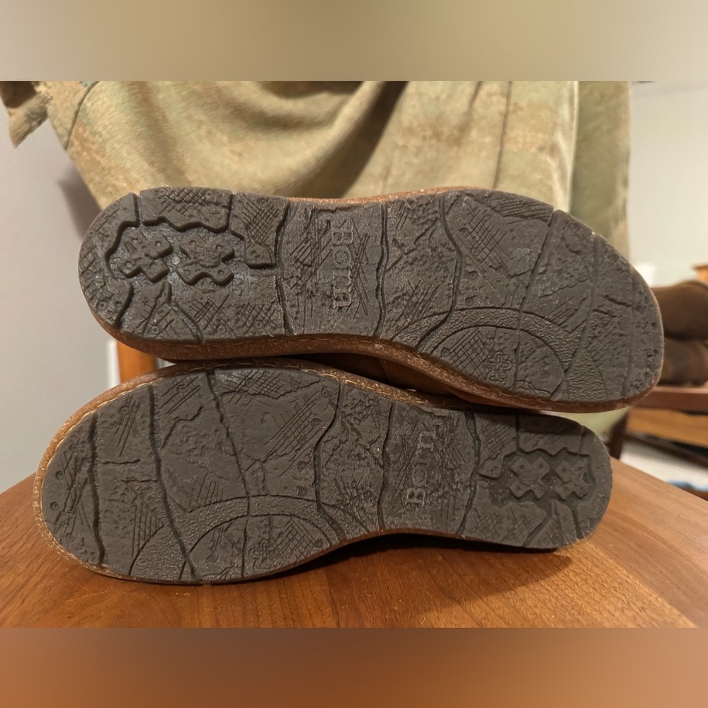 Born Nubuck Zip Booties Sz. 10 New! - Picture 6 of 12